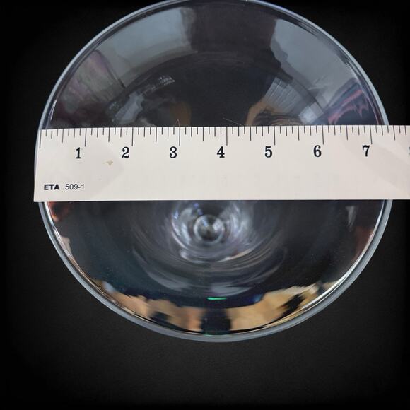 16” Marquis Waterford Cryatal -VINTAGE GARDEN COLLECTION Footed Blown Glass Vase - Picture 9 of 10